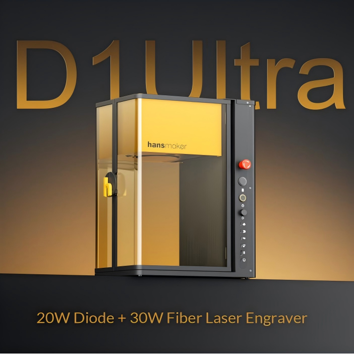 Introducing hansmaker D1 Ultra: Dual-Laser, Double Efficiency and Safety.