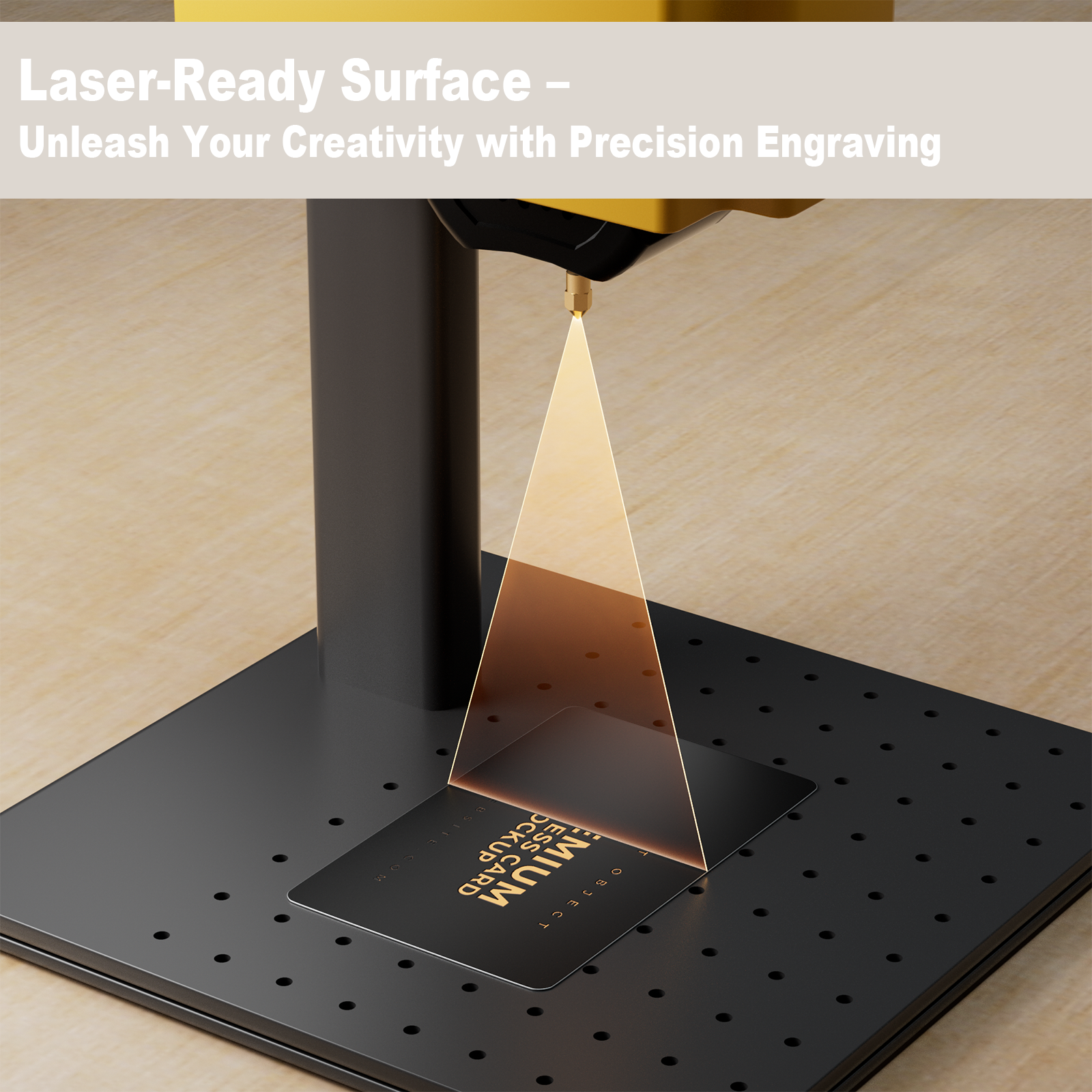 Frosted Black Metal Business Cards