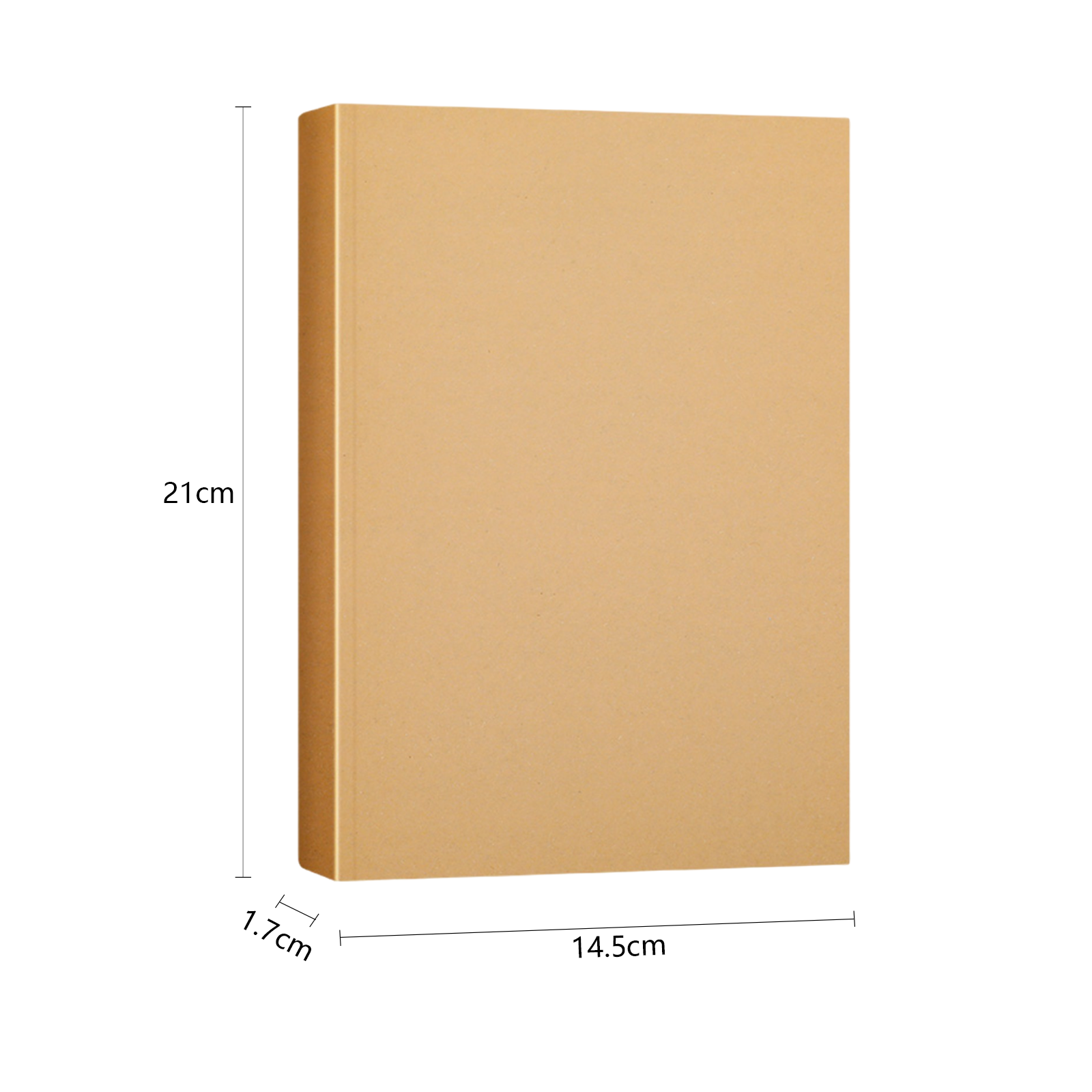 Kraft Notebooks 32K (1pcs)