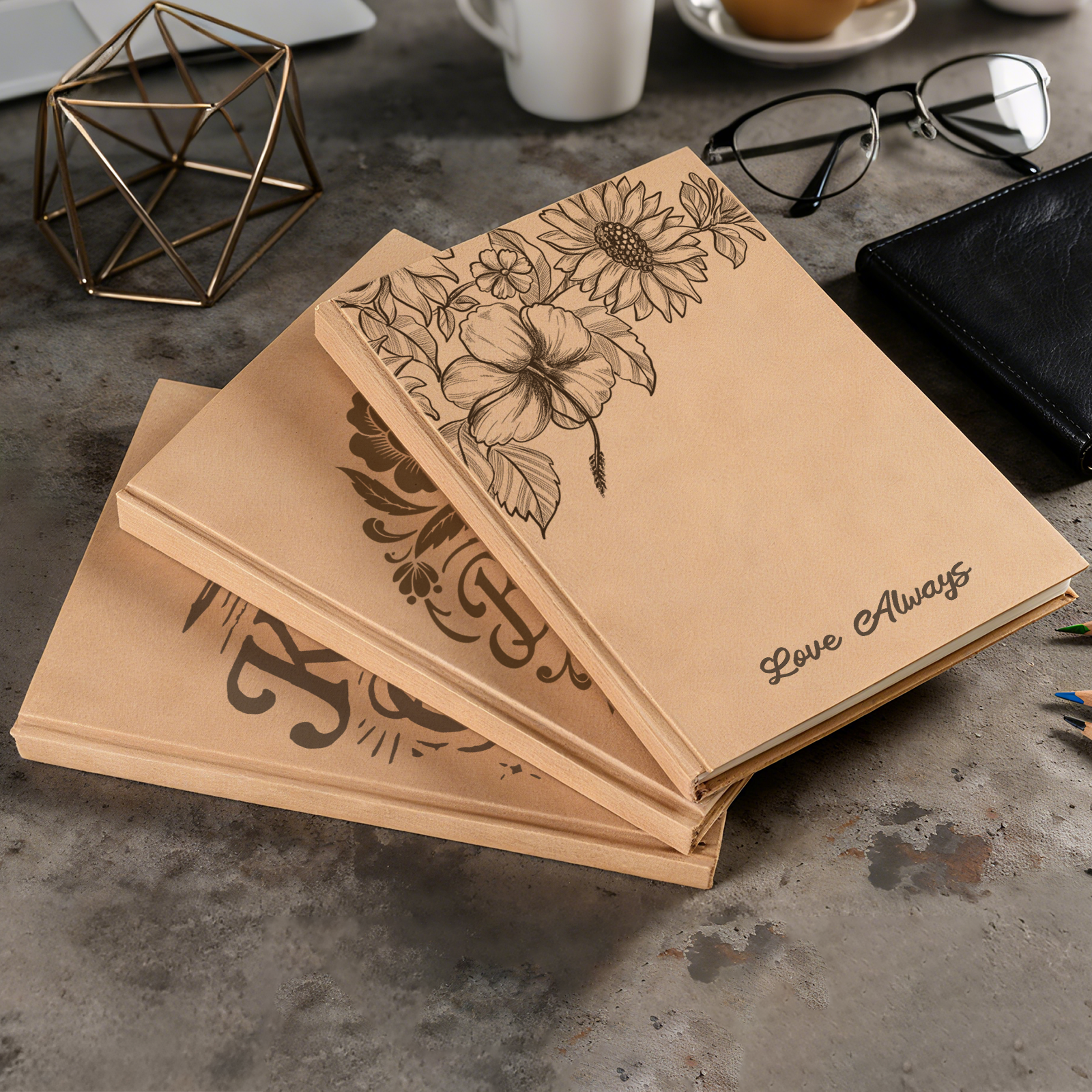 Kraft Notebooks 32K (1pcs)