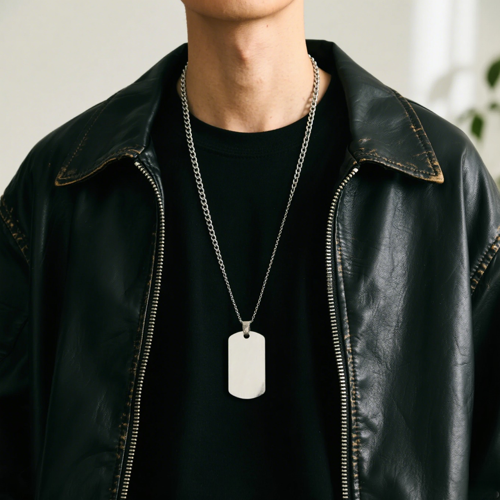 Stainless Steel Army Tags (10pcs)