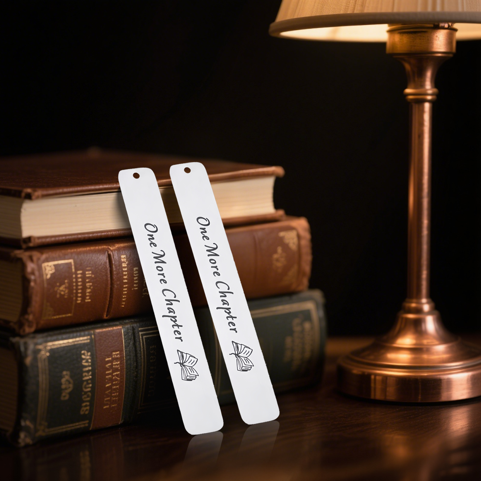 Stainless Steel Bookmarks 4 Colors (8pcs)
