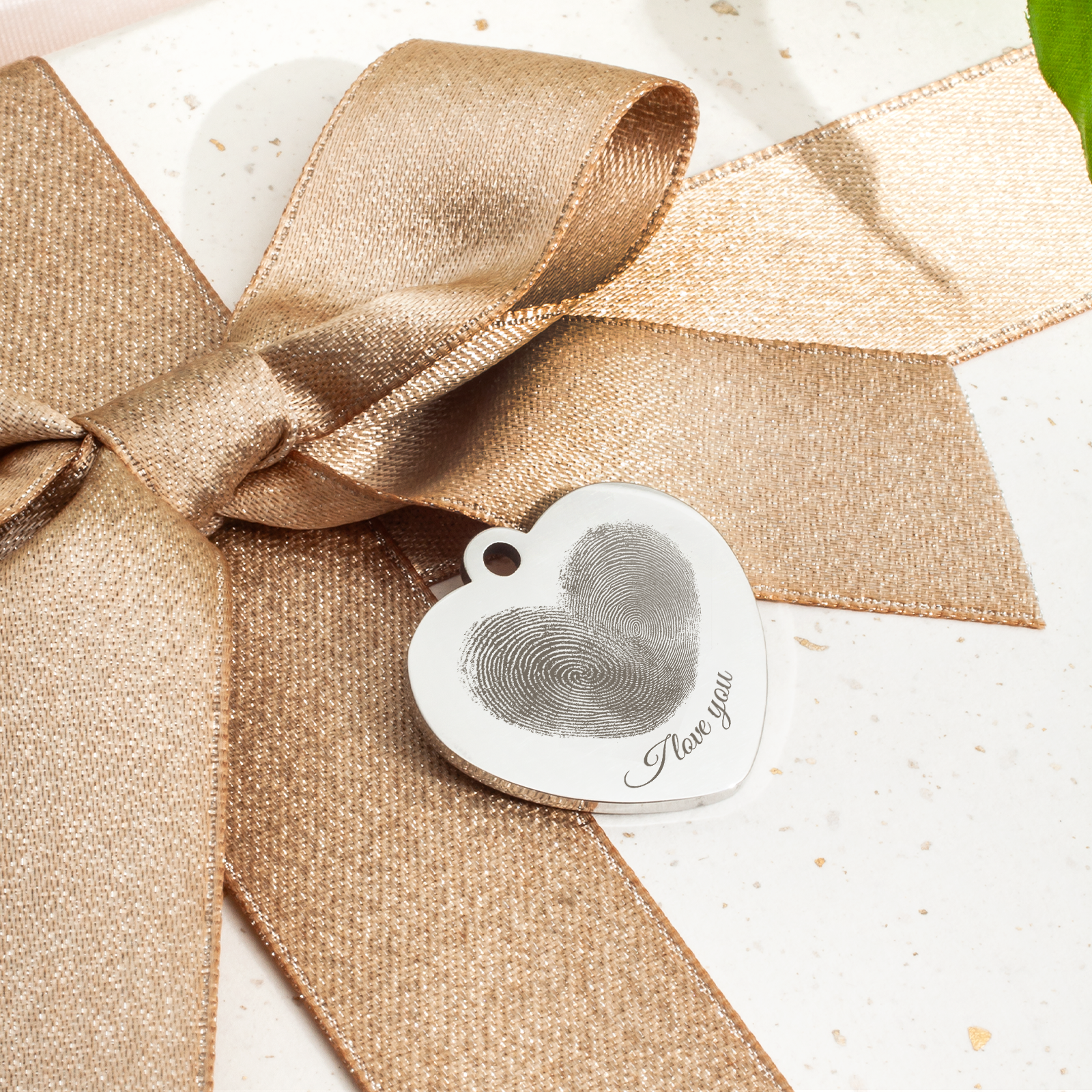 Stainless Steel Heart Tags (10pcs)